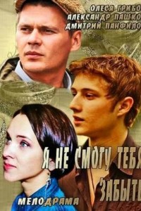 Я не смогу тебя забыть